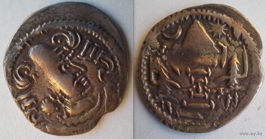 Сассанидские монеты - династии Сасанидов 224 н.э.- 3,56гр.