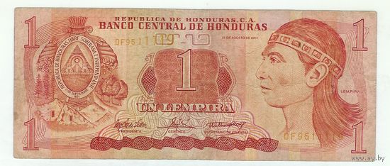 Гондурас, 1 лемпира 2004 год.