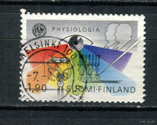 Финляндия - 1989 - 31-й Международный конгресс физиологических наук - [Mi. 1073] - полная серия - 1 марка. Гашеная.  (Лот 133BF)