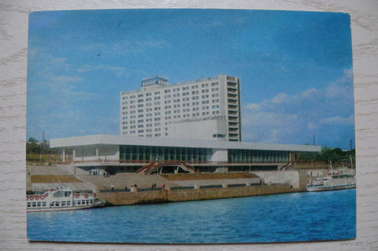 ДМПК-1979, 16-11-1978; Кабышев В., Новосибирск. Речной вокзал и гостиница "Обь"; подписана.