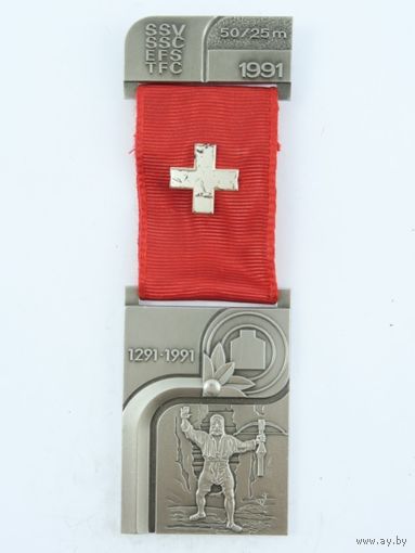 Швейцария, Памятная медаль 1991 год. (1474)