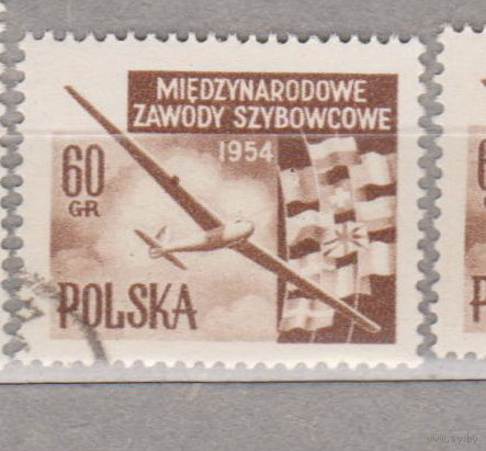 Авиация самолеты Польша 1954 год лот 3