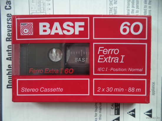 Аудиокассета BASF Ferro Extra I 60