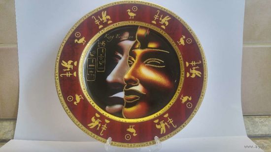 Декоративная тарелка коллекционная-''Фараоны'