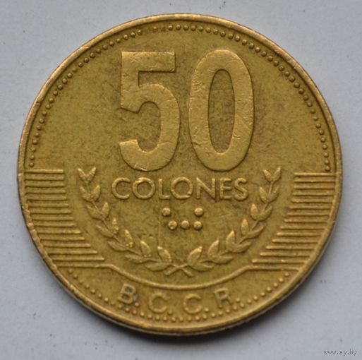 Коста-Рика 50 колон, 1999 г.