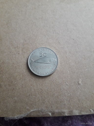 НАМИБИЯ 5 центов 2000 год