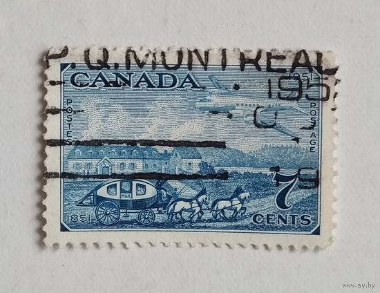 Канада.1951.транспорт,самолет