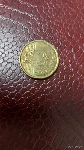 Монета 20 евроцентов 2023г. Хорватия. Супер!