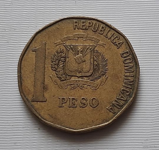 1 песо 1992 г. Республика Доминикана