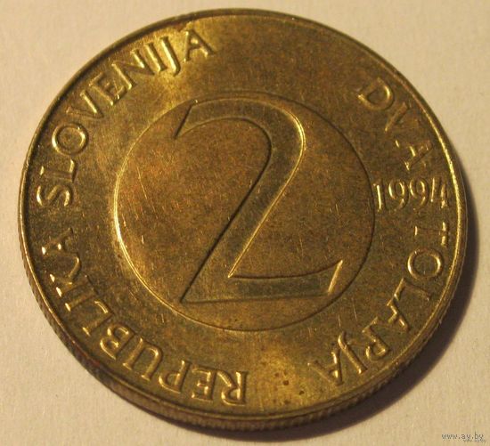 Словения 2 толара 1994