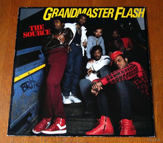 Grandmaster Flash "The Source" LP, 1986