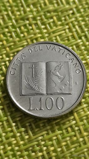 Ватикан 100 лир 1992 г