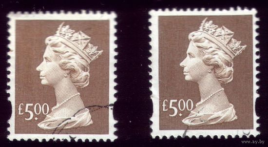 2 марки 1999-2003 год Великобритания 1796,2139