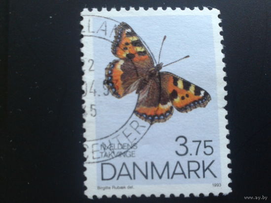 Дания 1993 бабочка