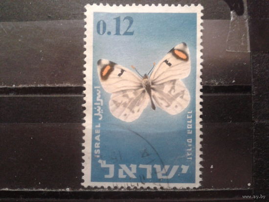 Израиль 1965 Бабочка, концевая