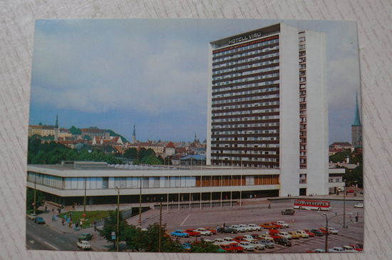 Таллин, Гостиница "Виру"; 1979, чистая.