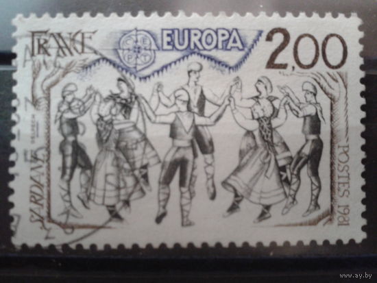 Франция 1981 Европа, фольклор, танцы