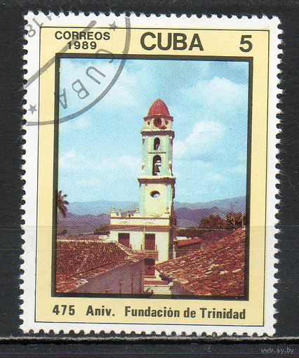 Город Тринидад Куба 1989 год серия из 1 марки