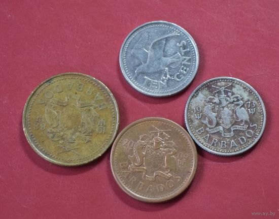 Барбадос 4 монеты