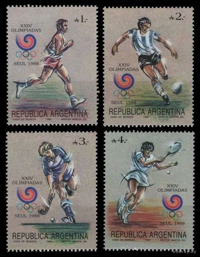 1988 Аргентина 1926-1929 Олимпийские игры 1988 в Сеуле 6,50 евро