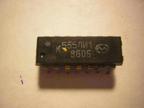 Микросхема К555ЛИ1 цена за 1шт.
