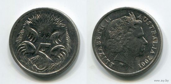 Австралия. 5 центов (2001, XF)