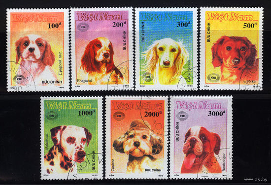 1990 Вьетнам. Собаки