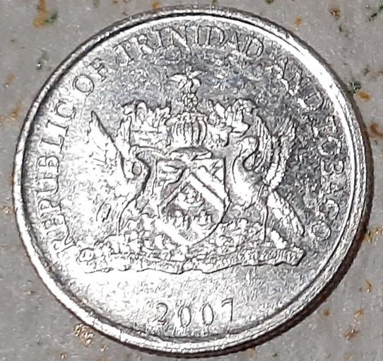 Тринидад и Тобаго 10 центов, 2007 (14-7-4)
