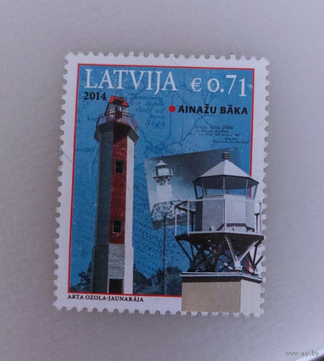 Латвия 2014. Маяк. Архитектура