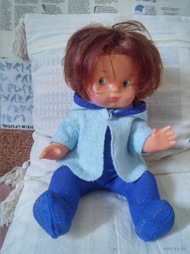 Кукла Аллочка (кукла-нехочуха), СССР, 80-е годы, РЕДКАЯ!!!