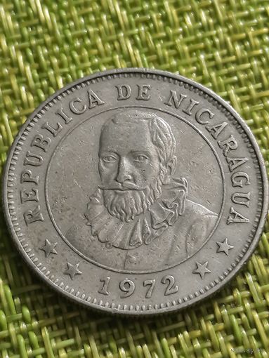 Никарагуа 1 Кордоба 1972 г ( Франциск Эрнандес де Кордоба )