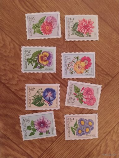 Венгрия серия марок 1968 г. Флора. Цветы.