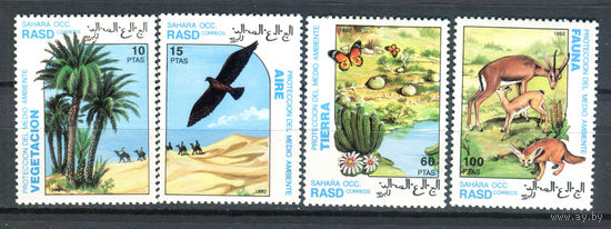 Западная Сахара - 1992г. - Флора и фауна - полная серия, MNH - 4 марки