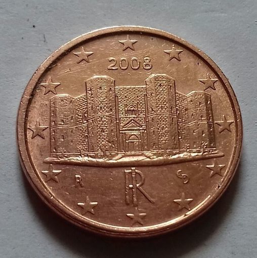 1 евроцент, Италия 2008 г.