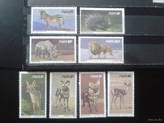 Юго-Западная Африка, колония Англии 1980-9 Стандарт, фауна**
