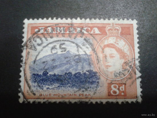 Ямайка, колония Англии 1956 королева Елизавета 2