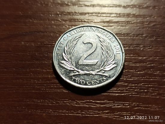 Восточные Карибы 2 цента 2011