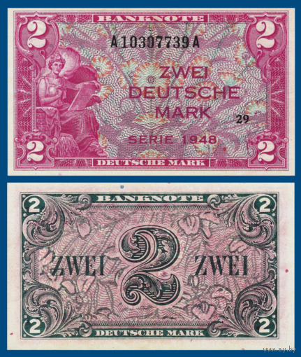 [КОПИЯ] Германия 2 марки 1948г.