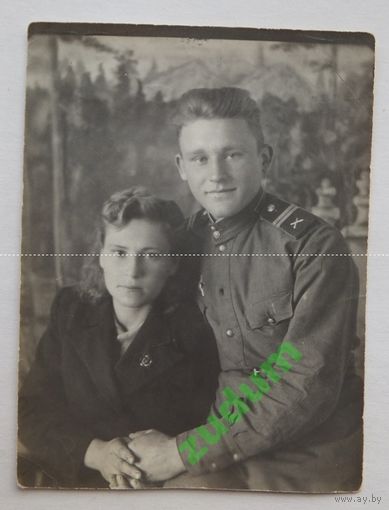 Младший сержант 1945   9х11 см