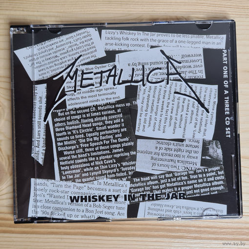 Metallica - Whiskey In The Jar (CD, UK, 1999, лицензия) Part 1 of a 3 CD set