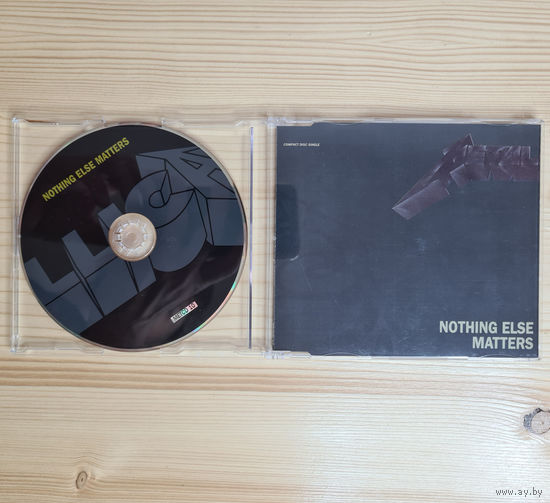 Metallica - Nothing Else Matters (CD, UK, 1992, лицензия) Picture CD