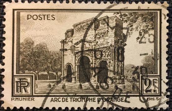 ЦІКАВІЦЬ АБМЕН! 1938, Трыумфальная арка ў Аранжы, 2 франка