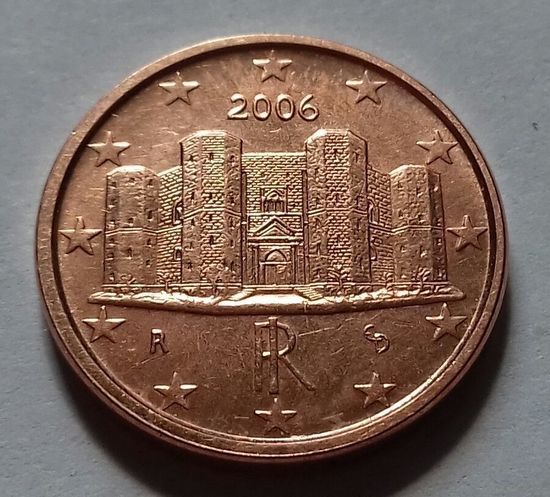 1 евроцент, Италия 2006 г.