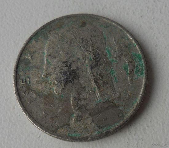 1 франк Бельгия 1951 г.в.