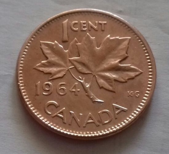 1 цент, Канада 1964 г., AU