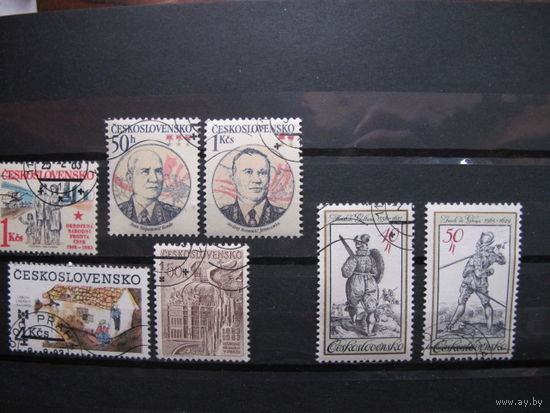 Лот марок ЧССР (1983 г.)