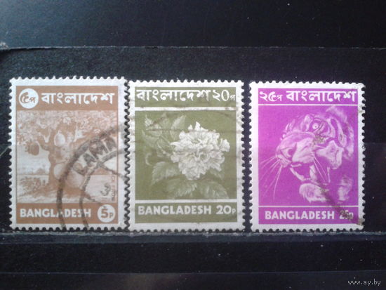 Бангладеш 1973 Стандарт, флора и фауна Большой формат
