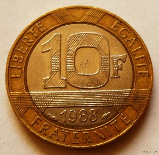 10 франков 1988 Франция