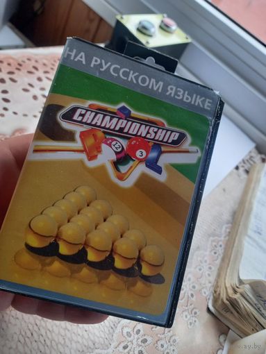 SEGA КАРТРИДЖ Чемпионат по бильярду русская версия