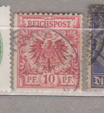 Герб Кайзеровская Германия  Германия третий рейх  1899-1900 год  лот 11